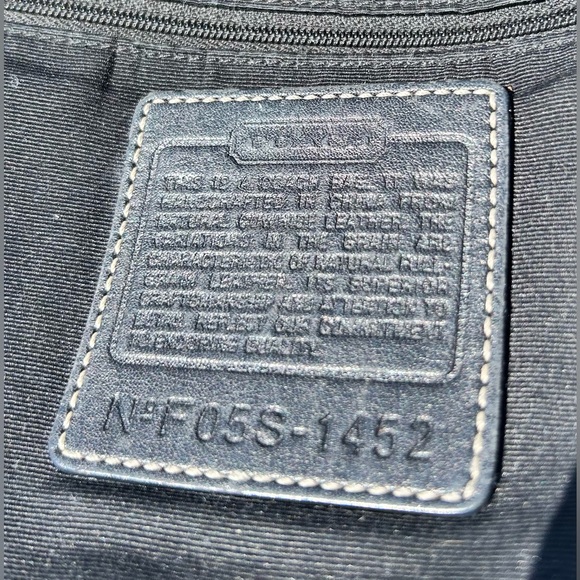 2005 Tru Vtg Coach Leather Soho Slim Duffle Crossbody REHABBGED (See Photos) - Picture 11 of 15